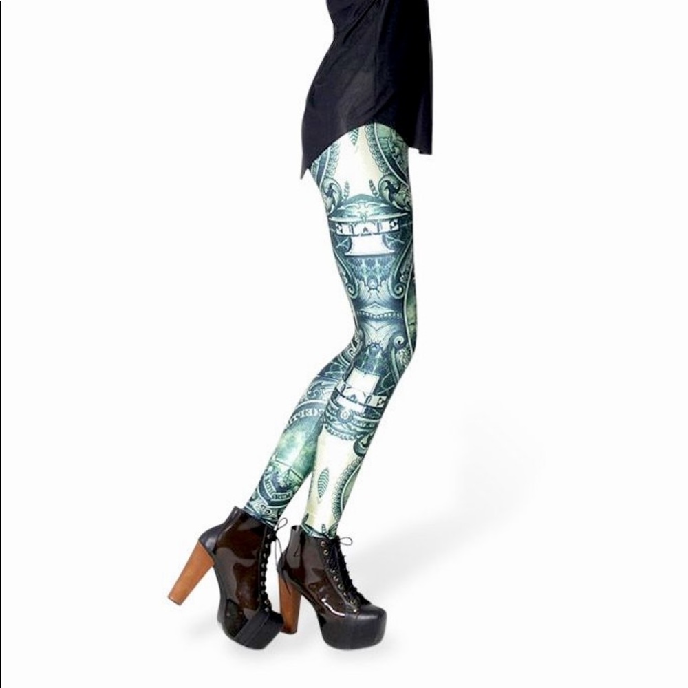 Black Milk Clothing - The Dollar Leggings XS